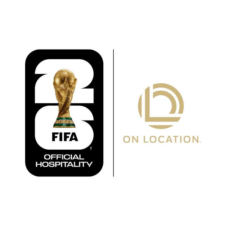 On Location logo – Official Hospitality Partner for FIFA World Cup 2026.